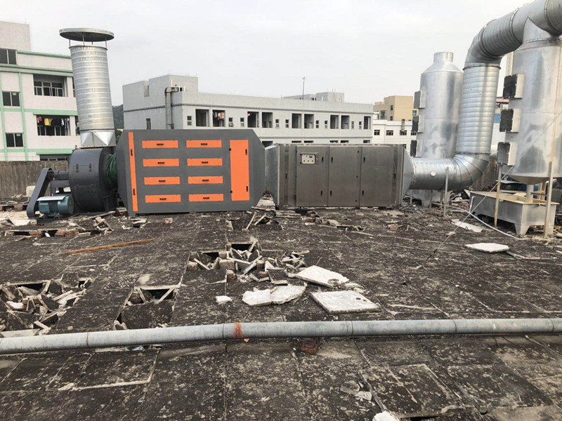 30000—40000風量UV光解加活性炭過濾設備